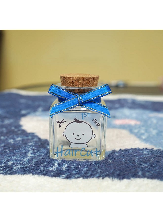 HAMUIERS First Haircut Keepsake Holder, First Curl Keepsake Box for Kids Baby Keepsake Box Baby Shower for Babies to Keep The Childhood Memory - Boy - Image 5