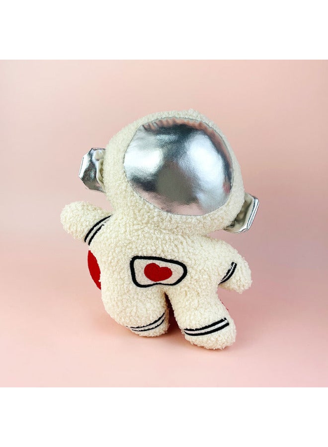 Plane Car Plush Toy Rocket Spacecraft Astronaut Spaceman Doll Boy Birthday Gift Children Early Education-Color:Qa1551 Astronaut (particle Velvet) - Image 1