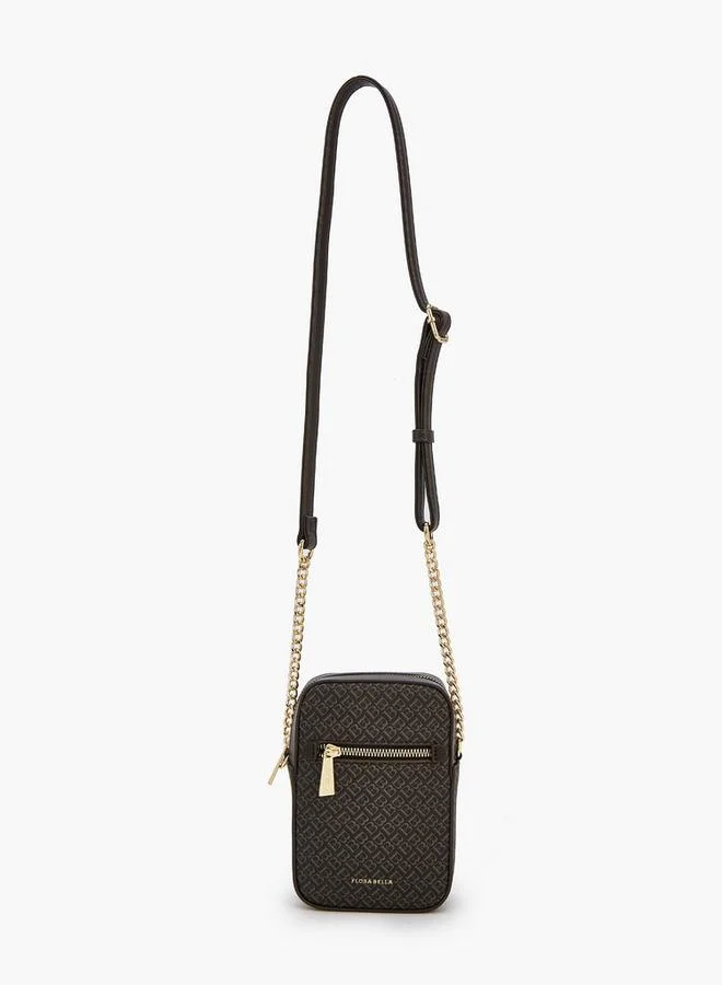 Flora Bella By Shoexpress Flora Bella Solid Crossbody Bag with Adjustable Strap