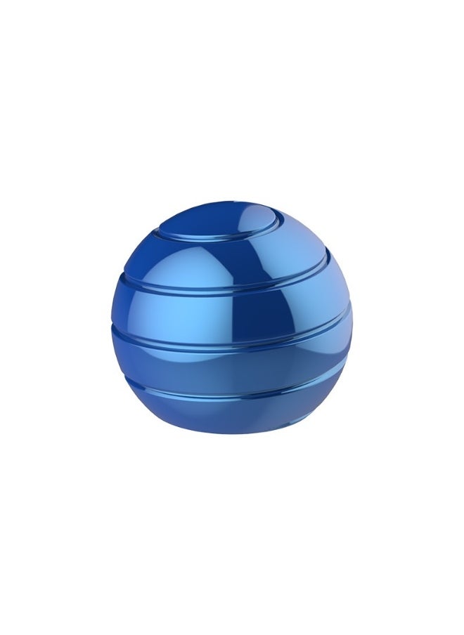 Laravel Kinetic Ball Spinner For Anti Anxiety, Optical Illusion Fidget Spinning Gyro Ball, Cool Metal Executive Desk Toys Ball, Quiet and Silent Desk Toys for Office for Adults, Kinetic Optical Illusion Fun Desk Toys, Cool Gadgets for Anxiety  - Image 1