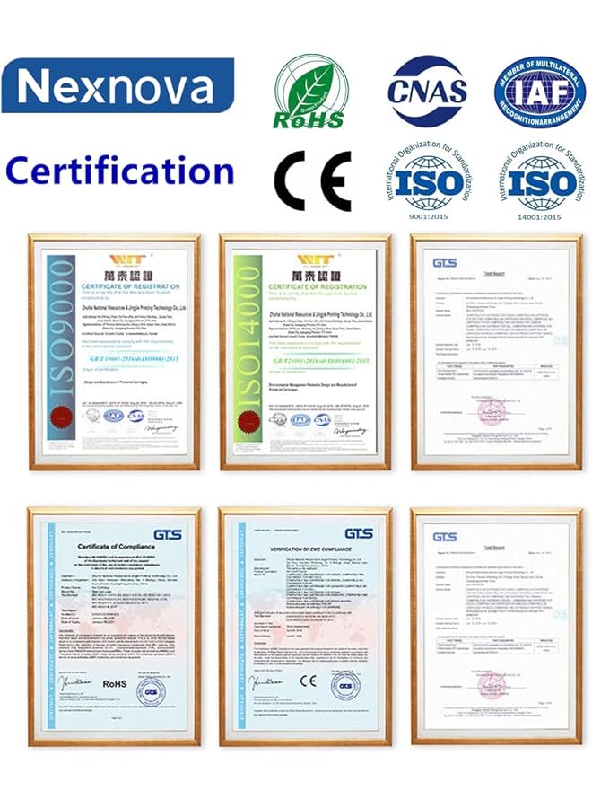 NexNova Ink 101 For Epson For Ecotank Set 4 Pack Black Cyan Magenta Yellow Refill For L4150 L4160 L6160 L6170 L6176 L6190 L14150 Printer - Image 4