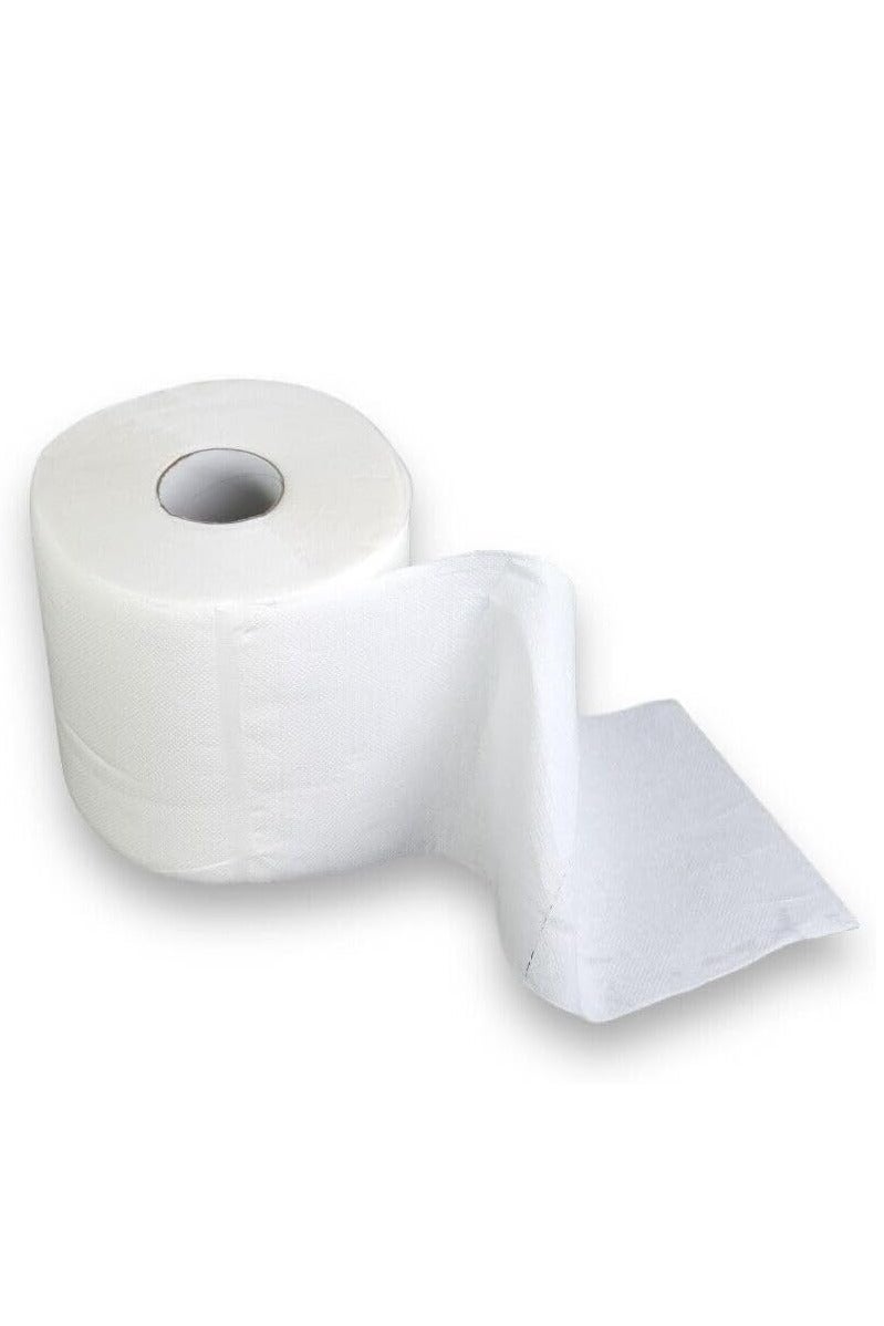 Generic Maxi Roll Twin Pack of 6, 600+ Sheets, 2-Ply Tissue, Kitchen towel, Strong & Premium Quality, Sterilized Embossed, 600 Meter, 6 Roll, مناديل ماكسي رول  - Image 4