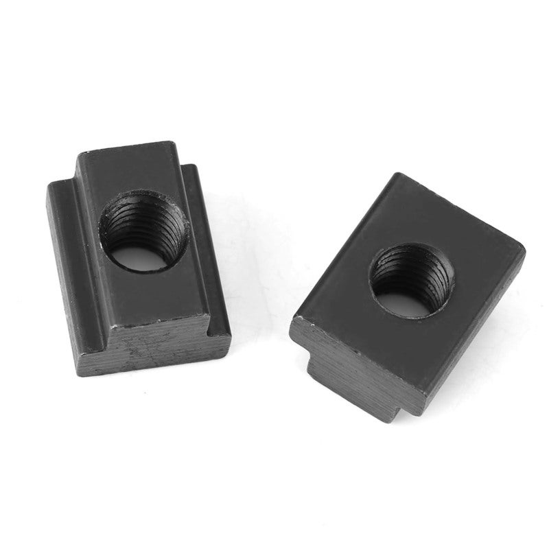 5 Pcs Black Oxide Finish T Slot Nuts M10 Threads Fit Into T Slots In Machine Tool Tables(M10) - Image 2