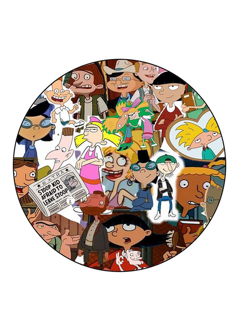 Hey Arnold Printed Mouse Pad Multicolour
