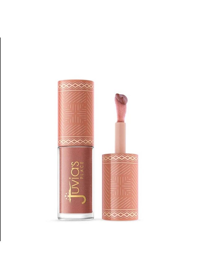 جوفياس بليس Nubian Earth Glass Gloss ملمع الشفاه ميراج مكياج الشفاه غير اللاصق ملمع الشفاه المرطب ملمع الشفاه الملون لمعان وتوهج مكياج الشفاه منتجات التجميل والعناية الشخصية للشفاه