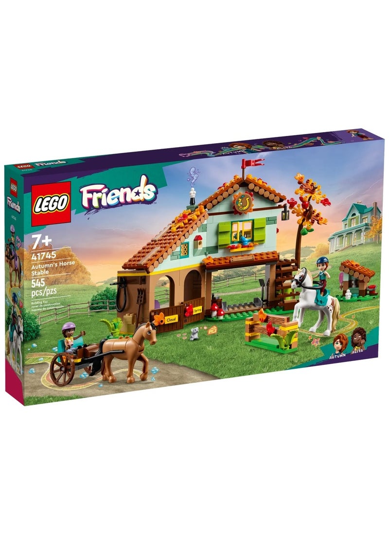 LEGO LEGO - Autumn's Horse Stable 545 Pieces - 41745  - Image 1