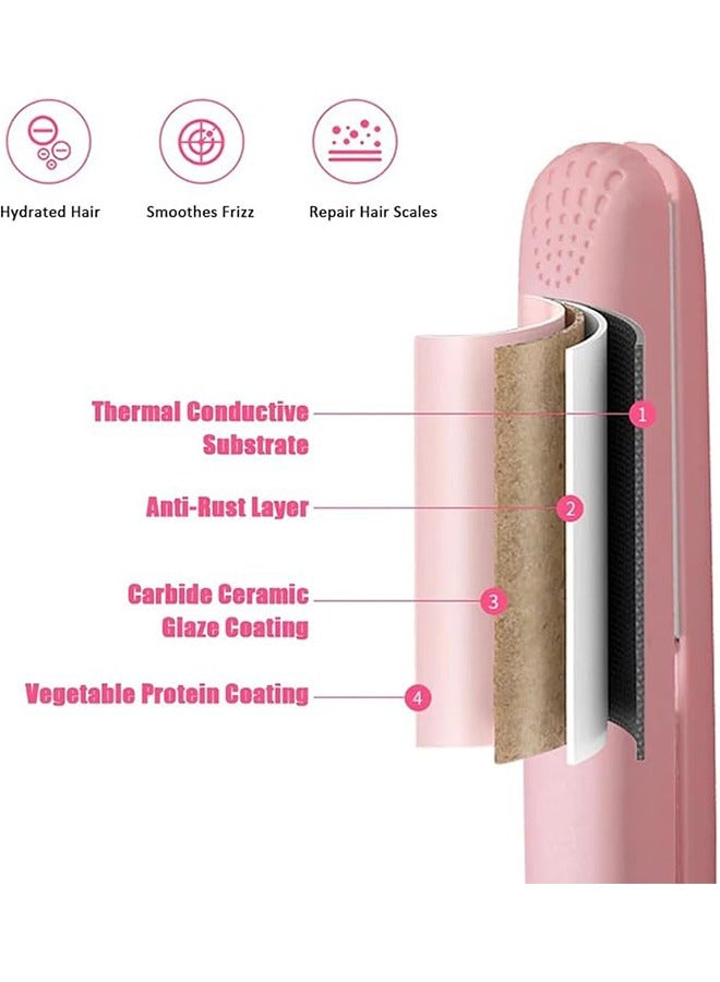 Generic Adjustable Ceramic Mini Curling Iron, Mini Dual-purpose Curling Iron, Comfortable Home Curling Iron, Fast Heating, Warm and Smooth Hair Frizz, Easy to Carry for Travel  (random color)  - Image 2