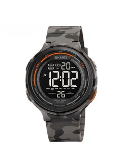 SKMEI SKMEI Multifunctional Digital Watch Alarm Stopwatch Water Resistant Gray camouflage 
