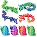 SHUWND 4PCS 3D Printed Dragon Eggs with Dragon InsideMini Easter Eggs Articulated Crystal Fidget ToysEaster Basket StuffersMystery Mythical Pieces 4PCF - Image 2
