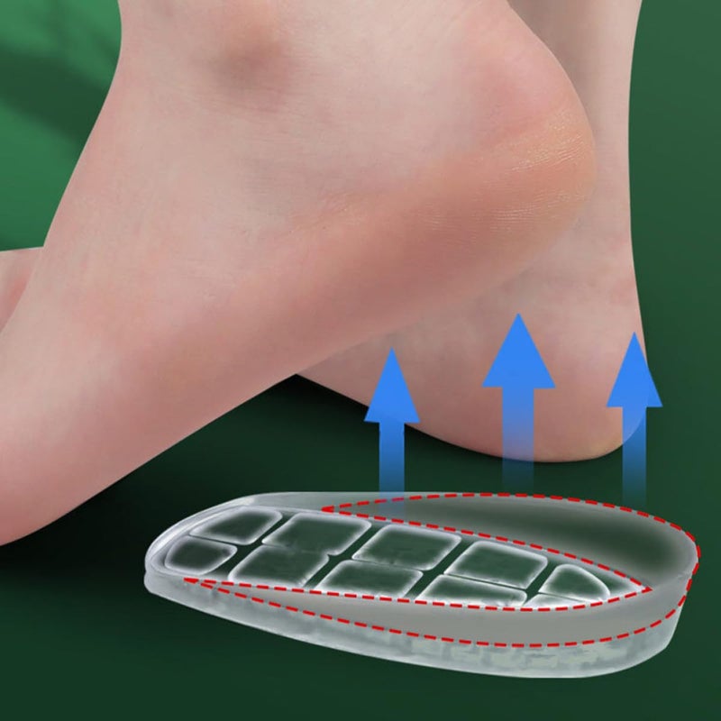 Gel Heel Pads For Women Non Slip Adhesive Cushions Shock Absorbing Inserts For Loose Shoes - Image 5