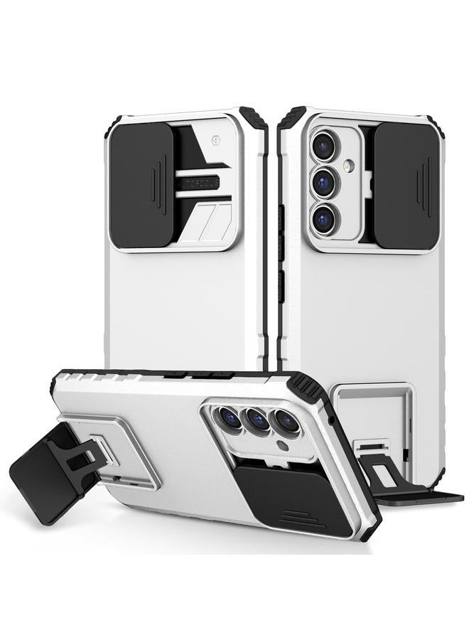 اس-توب جراب لهاتف Samsung Galaxy A54 5G مع حامل مجسم وغطاء منزلق للكاميرا - Image 1