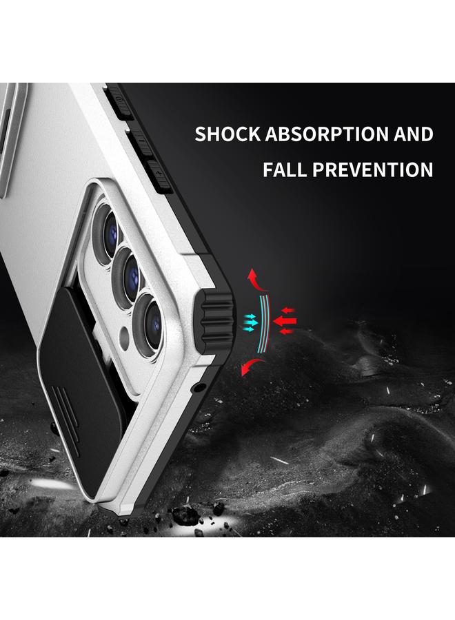 اس-توب جراب لهاتف Samsung Galaxy A54 5G مع حامل مجسم وغطاء منزلق للكاميرا - Image 4