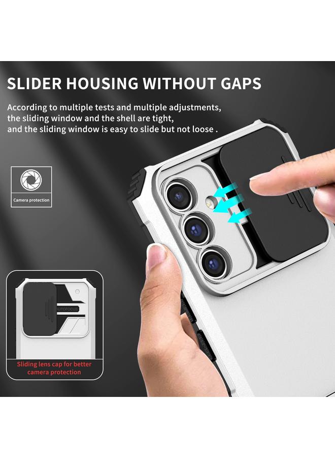 اس-توب جراب لهاتف Samsung Galaxy A54 5G مع حامل مجسم وغطاء منزلق للكاميرا - Image 5