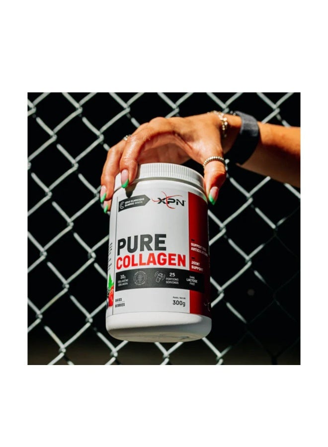 XPN Pure Collagen 300g Peach & Mango Flavour – Hydrolysed Collagen Powder for Skin, Hair, Nails & Joint Support - Image 2