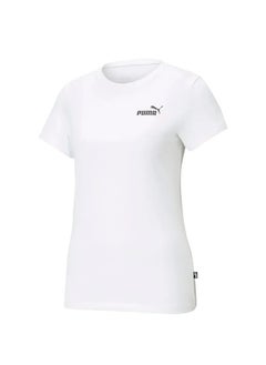PUMA Ess Small Logo Tee  White  - Image 2