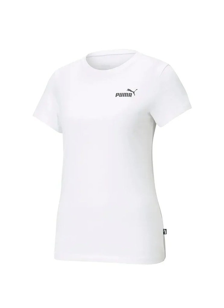 PUMA - Ess Small Logo Tee  White - Image 1