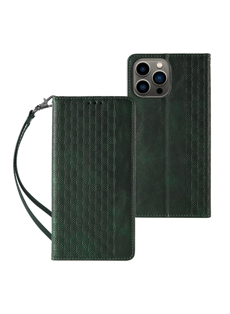Loquat Suitable For iPhone Solid Color Flip   Leather Case - Image 1