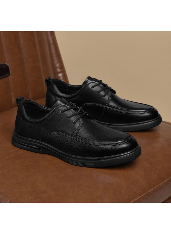 Septwolves Top Grain Leather】2025 Autumn Men's Business Casual Shoes Genuine Leather Dress Shoes British Style Leather Shoes - Image 2