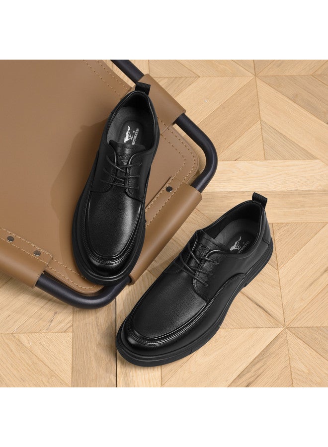 Septwolves Top Grain Leather】2025 Autumn Men's Business Casual Shoes Genuine Leather Dress Shoes British Style Leather Shoes - Image 5