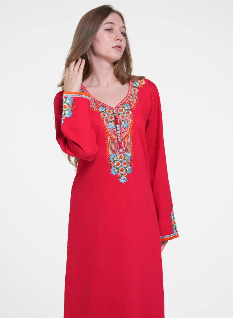 AL BENT AL SHARQIEH mukawar jalabiya dress