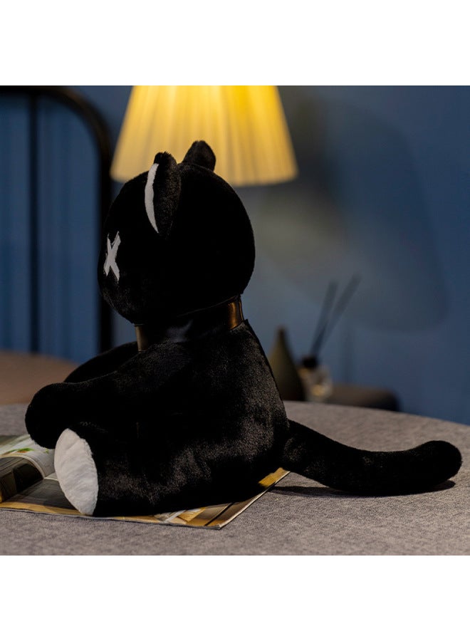 Loquat Dark Reborn Cat Doll Plush Toy Kitten Doll Funny  Gift Decoration Doll-Specifications:Pink Cute Cat-Color:25cm（0.2KG） - Image 5