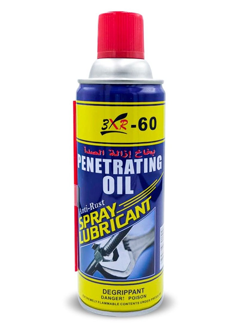 3XR High Quality 3xr-60 Penetrating Oil Anti Rust Spray Lubricant 220 ml - Image 2