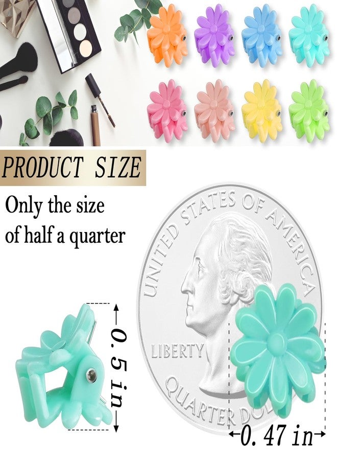 كان برنسيس مجموعة مشابك الشعر الصغيرة من كانبرنسس، 70 قطعة - مشابك شعر صغيرة مع علبة فاخرة، بتصاميم زهور وألوان زاهية للنساء والفتيات - مجموعة هدايا إكسسوارات الشعر (مجموعة 3) - Image 2