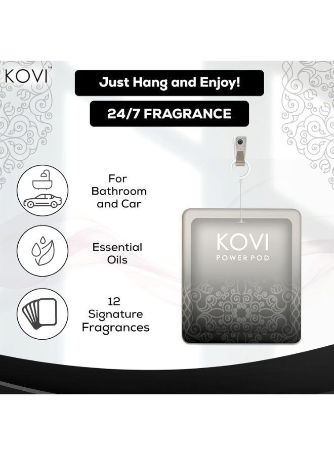 كوفي معطر جو باور بود للحمام والسيارة برائحة العود الأسود 10 جرام - Image 3