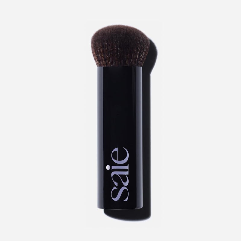 Saie The Big Brush - Soft, Multi-Use Liquid + Cream Makeup Brush - Buffing Makeup Applicator With Synthetic Bristles For Easy Blending + Building - Vegan, Cruelty-Free (1 Count) - Image 1