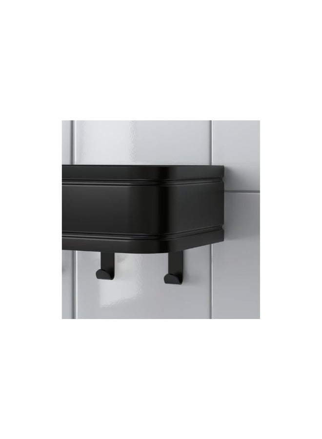 Wall shelf with 5 hooks - Image 3