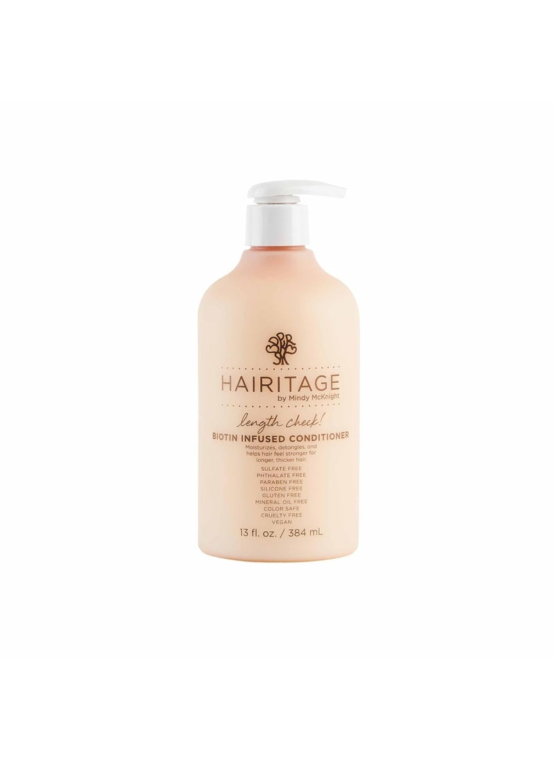 Hairitage Hairitage Length Check Hair Conditioner Treatment with Biotin  Jamaican Castor Oil 13 Fl Oz 