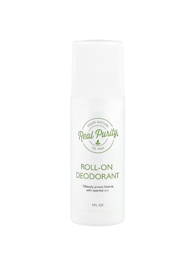 Real Purity Real Purity, Roll-On Deodorant, 3 fl oz - Image 1