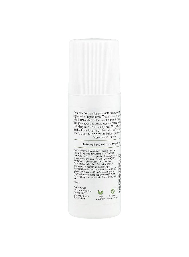 Real Purity Real Purity, Roll-On Deodorant, 3 fl oz - Image 2