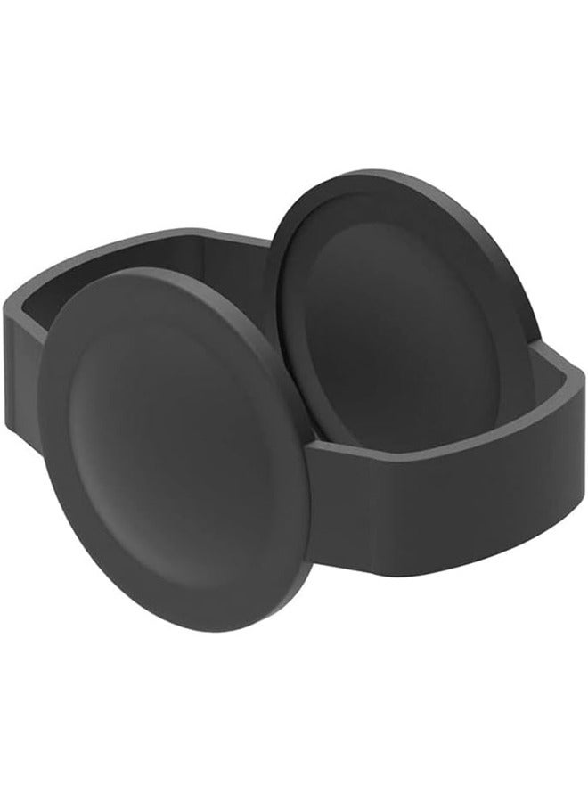 حقيبة كاميرا الحركة مناسبة ل Insta-360 ONE X3 ، غطاء عدسة واقي من السيليكون متين مقاوم للماء متوافق مع ملحق Insta-360 ONE X3 (أسود) - Image 5