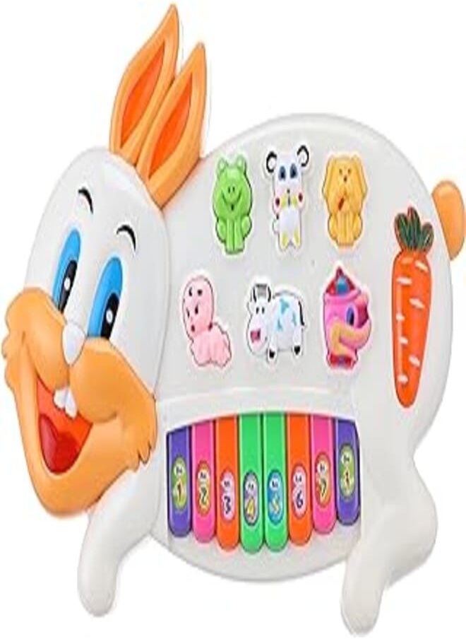 OR Other Musical Rabbit Piano Toy - Multicolor 
