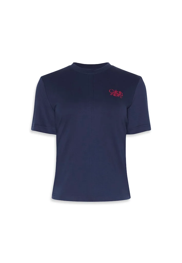 Calvin Klein Jeans  Graphic Crew Neck T-Shirt for Women | Best Price UAE