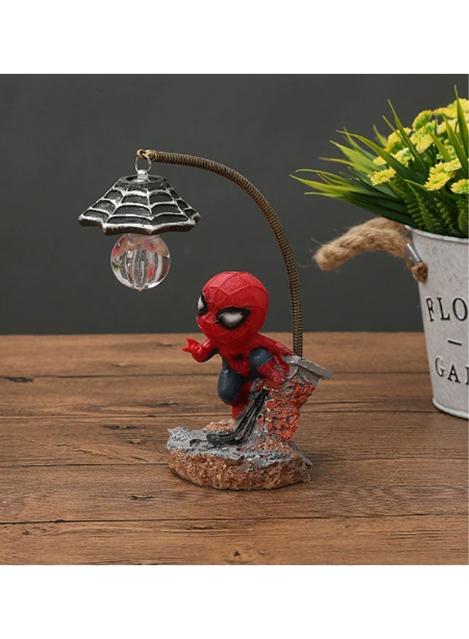 إيليلي زينة منزلية بإضاءة ليلية على شكل سبايدر مان - Image 1