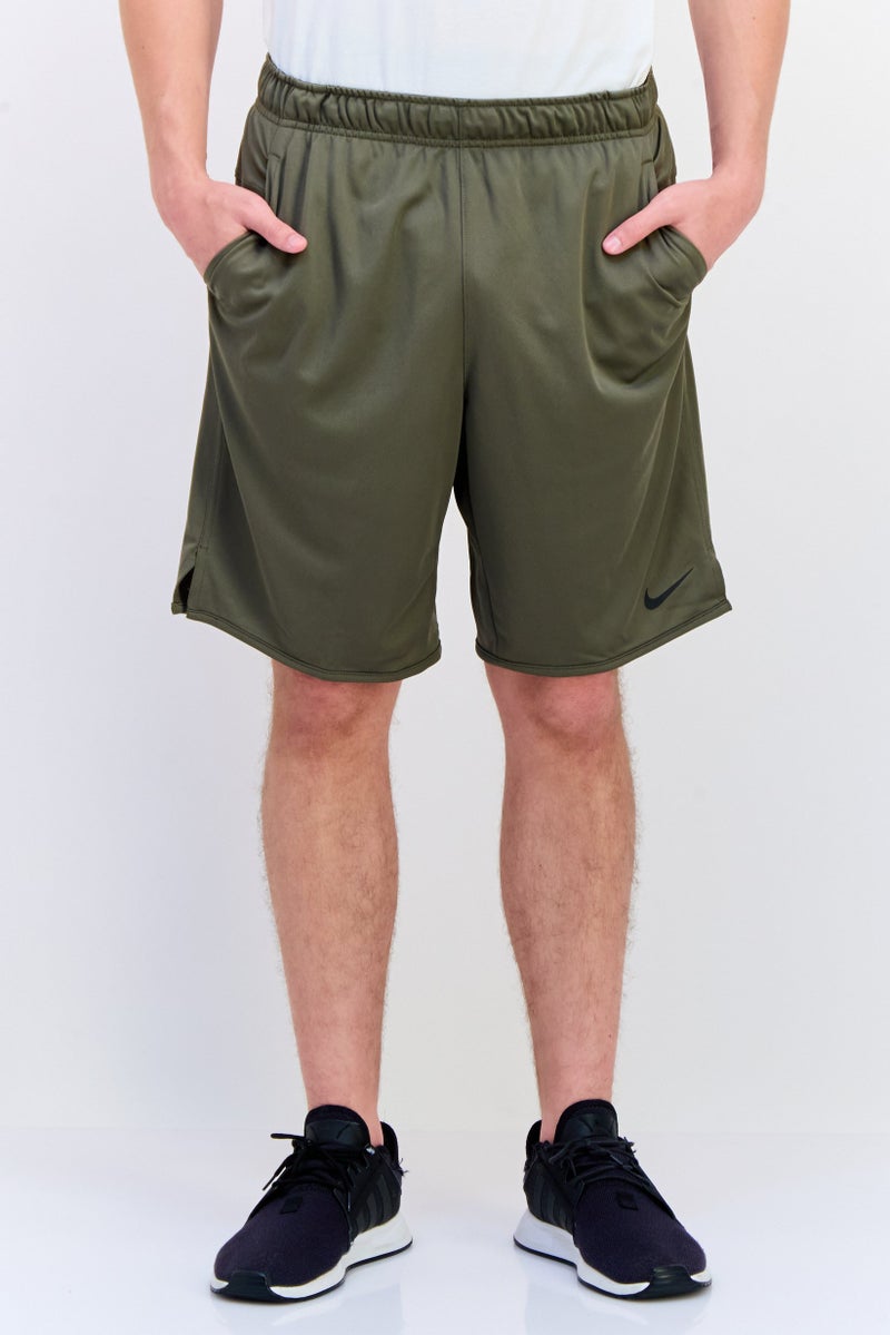 Nike Men Sportswear Fit Training Shorts, Olive  - Image 1