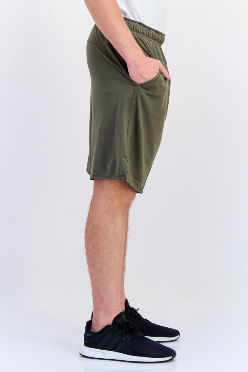 Nike Men Sportswear Fit Training Shorts, Olive  - Image 3