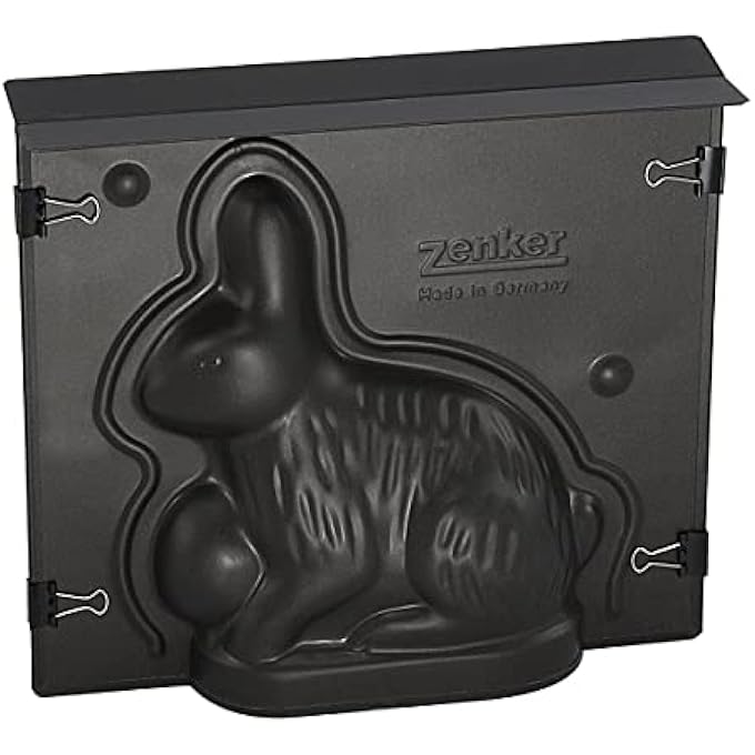 Zenker 3562 Easter Bunny Baking Tin Black - Image 4