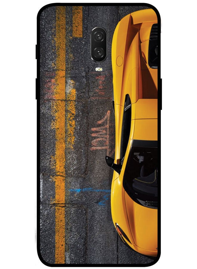EYE CATCH Protective Case Cover For OnePlus 6T Smart Series Printed Protective Case Cover for OnePlus 6T Car One Side Show  - Image 1