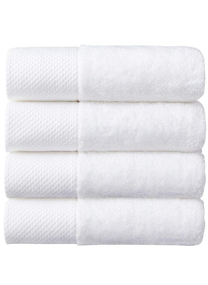 4pcs 70x140 cm Solid Bath Towel 600GMS 100% Cotton Premium Bath Sheet Soft & Highly Absorbent for Home Bathroom Hotel - White - pzsku/ZD16E6603EF54318B4C42Z/45/_/1725701358/aa6efbaf-8d87-4cf6-abc6-2461a584091a