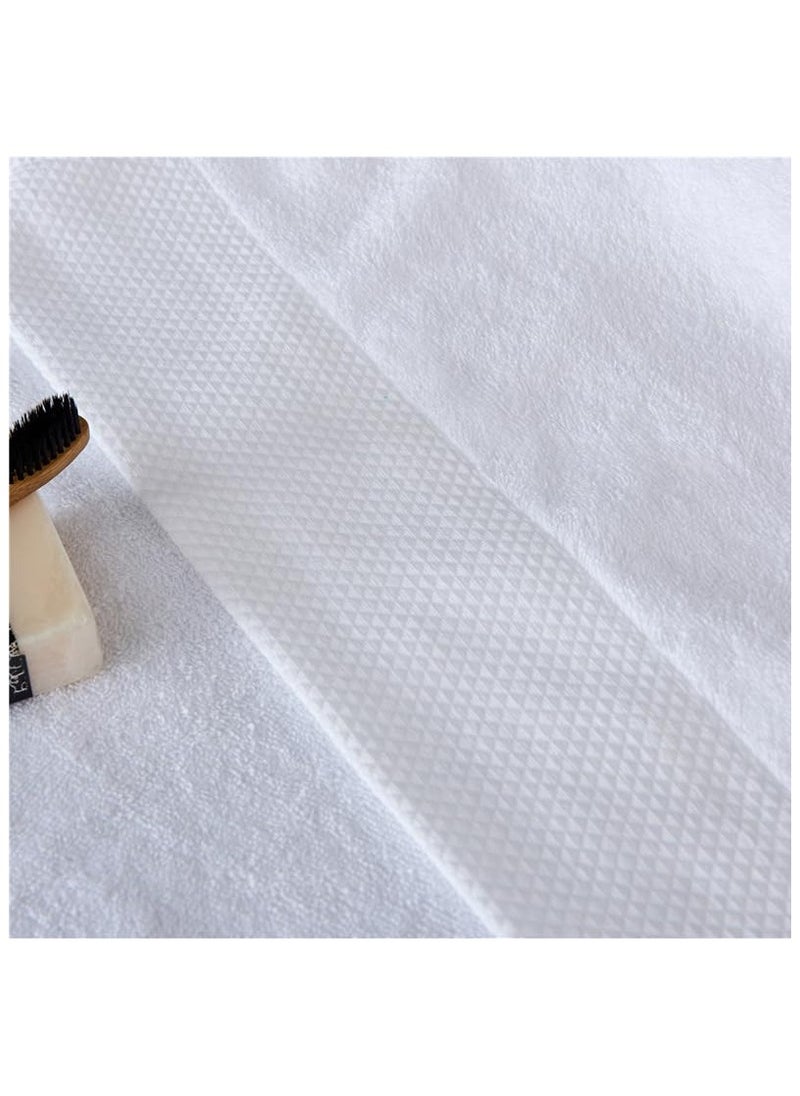 4pcs 70x140 cm Solid Bath Towel 600GMS 100% Cotton Premium Bath Sheet Soft & Highly Absorbent for Home Bathroom Hotel - White - pzsku/ZD16E6603EF54318B4C42Z/45/_/1725701444/9b1b92e4-95cc-4ee5-87f9-84e19d4245eb