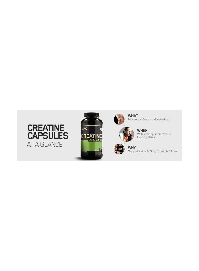 Optimum Nutrition Creatine Food Supplement - 200 Capsules - Image 2