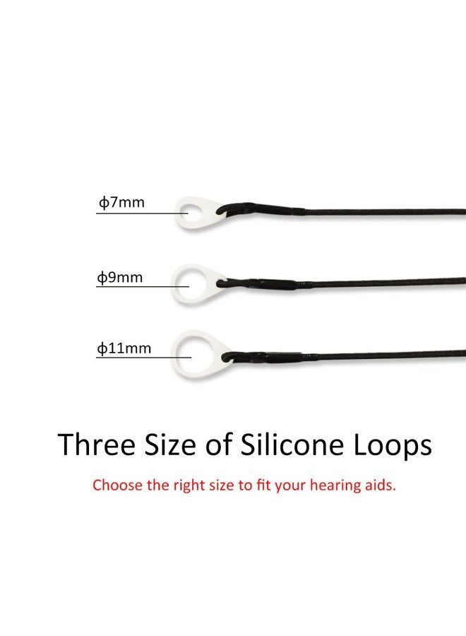 SoundLink Hearing Aids Clip for RIC - Portable Hang Rope Anti-lost Fixation Cord Lanyard Clip Protection For Seniors (7mm) - Image 4