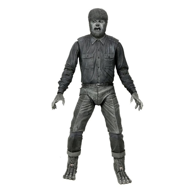 NECA - Universal Monsters Ultimate Wolf Man B&W 7" Figure - Image 1