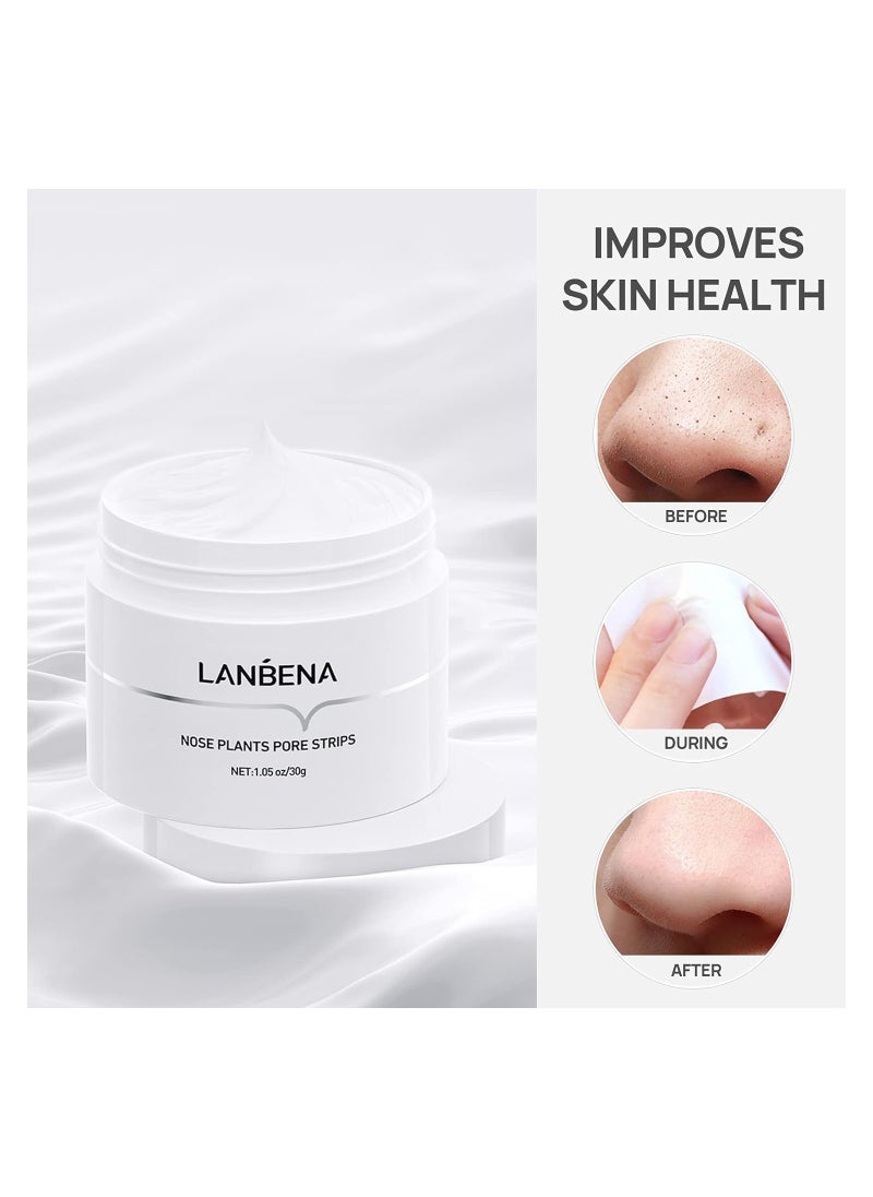 LANBENA Blackhead Remover Peel Off Nose Mask  - Image 3