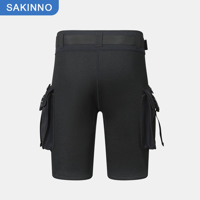 3Mm Snorkeling Shorts Snorkeling Beach Windsurfing Pants Storage Diving Storage Unisex Beach Pants - Image 4