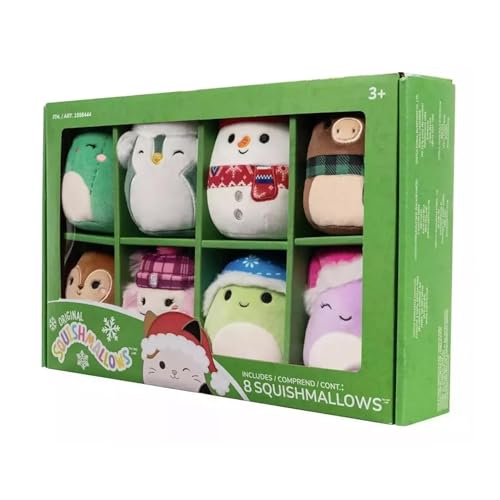 Squishmallows 4-inch Ornament Plush 8-Pack Assorted (Winter) - Image 5