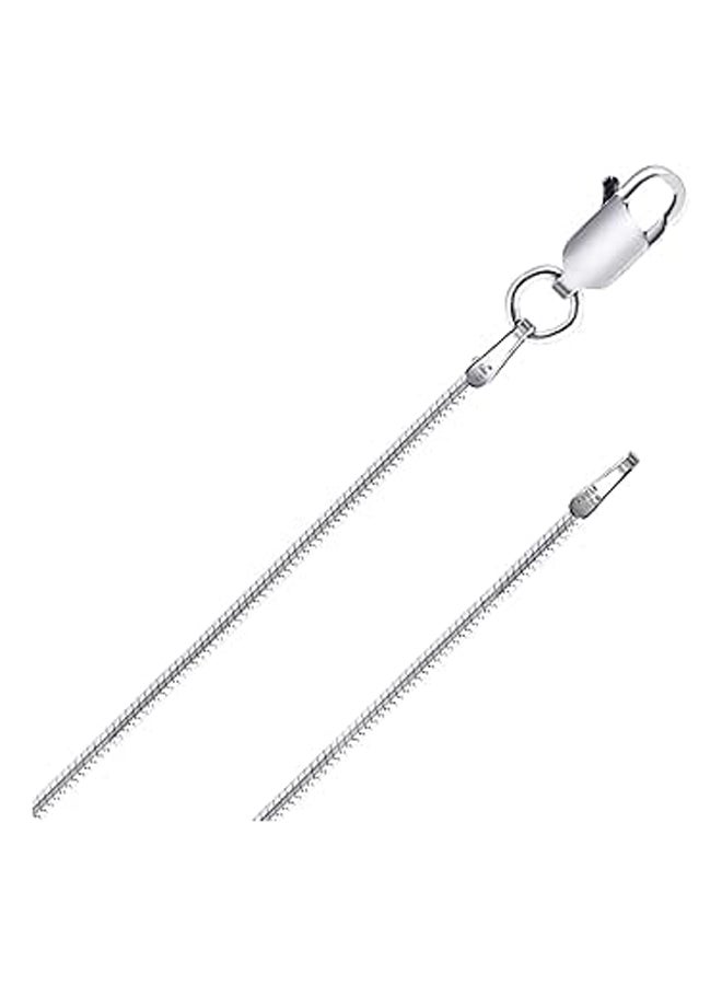 Fashions 925 Sterling Silver Italian 1mm,1.2mm,1.4mm,1.5mm,1.6mm,  - Image 1